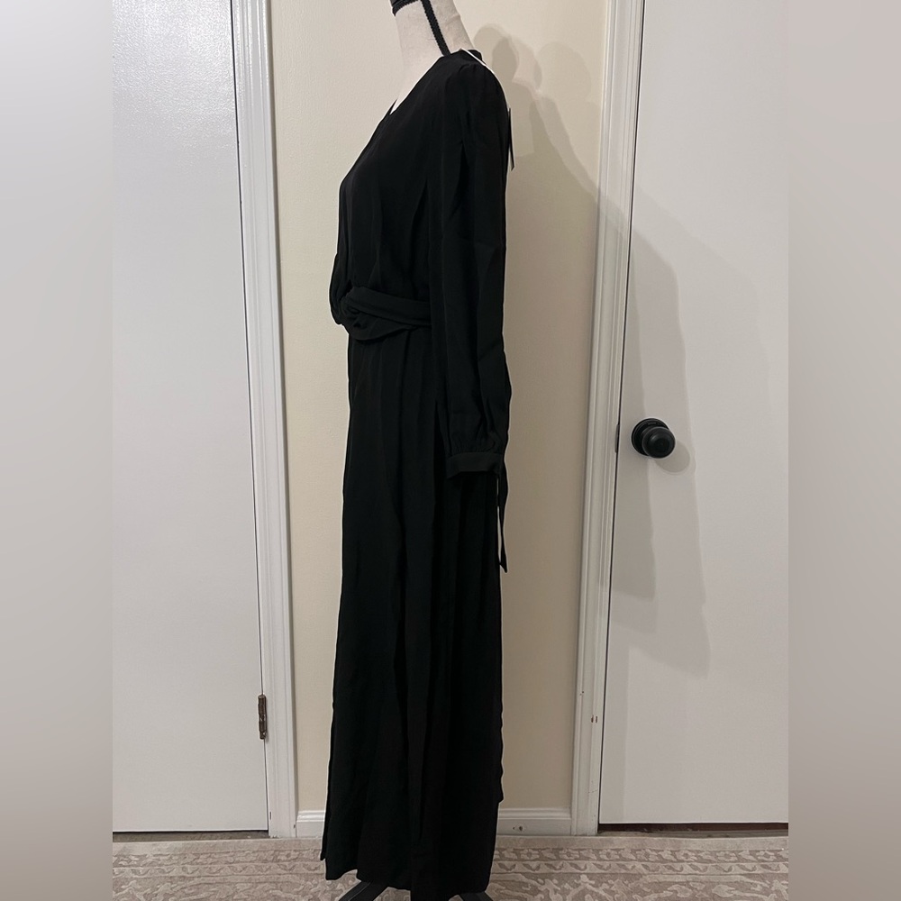 Zimmerman Black Midi tie dress - Picture 5 of 7